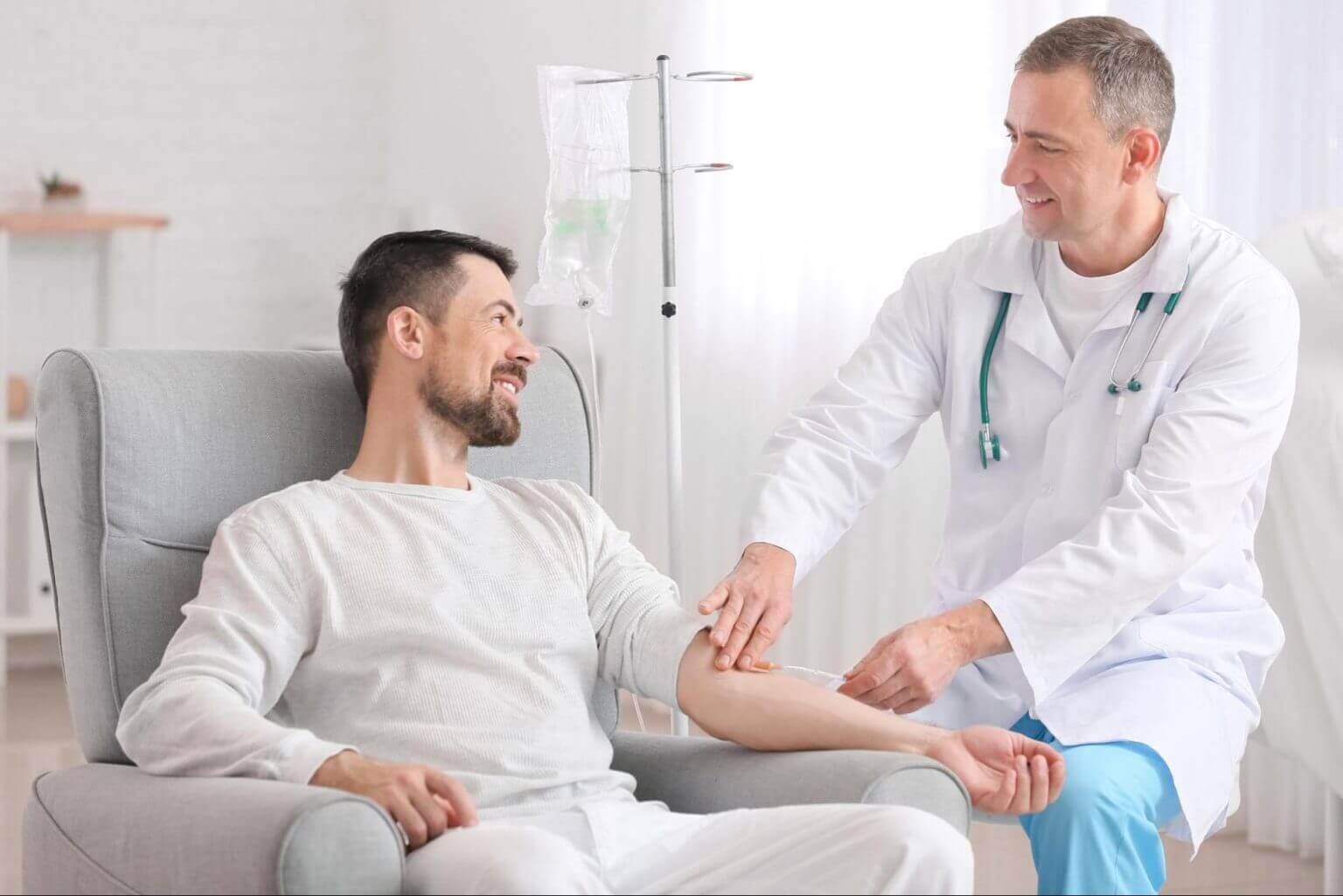 IV therapy work